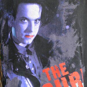 80's Vintage 1989 THE CURE Robert Smith Print DISINTEGRATION T Shirt Large